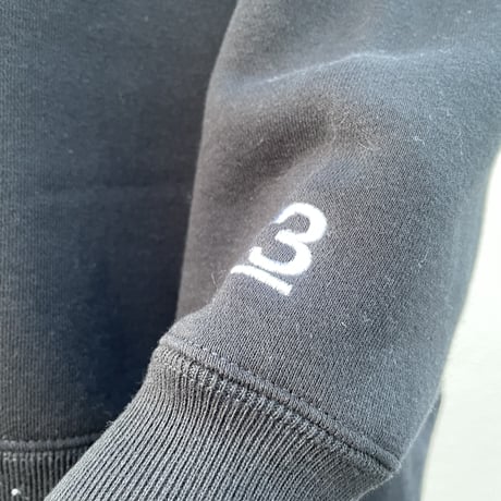 《再入荷可》THREE  sweat(Black)