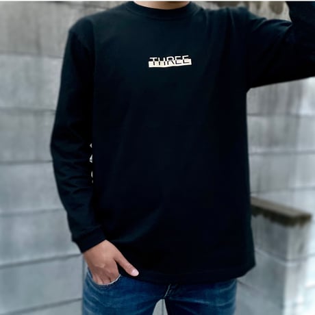 Gold Logo long sleeve(Black)