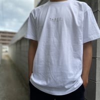 Silver logo T-shirt［white］
