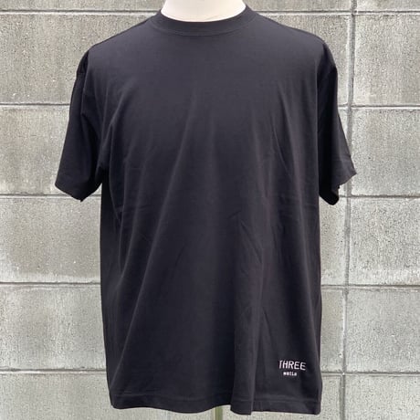 organic cotton T-shirt Black