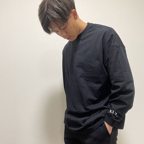 KT9×THREE long sleeve(Black)