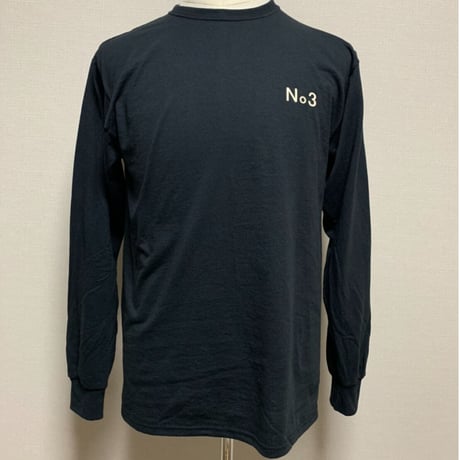 THREE  No. long sleeve(Black)