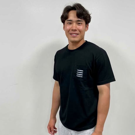 THREE×Kosuke kawarura Pocket Tee(black)