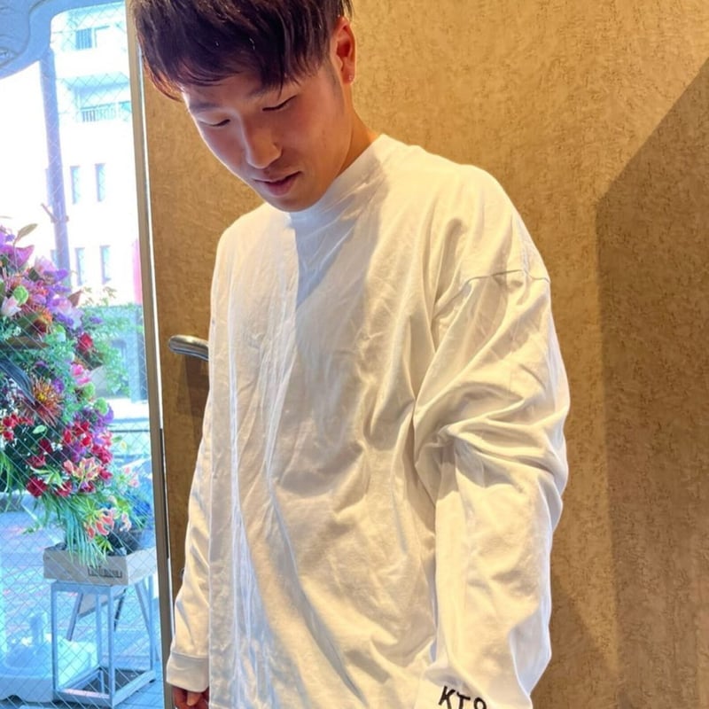 KT9×THREE long sleeve(White) | UNIFEED