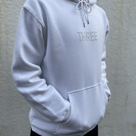 THREE  3D Logo Hoodie