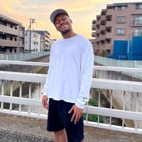 KT9×THREE long sleeve(White)
