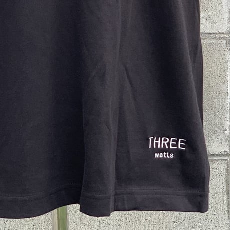 organic cotton T-shirt Black