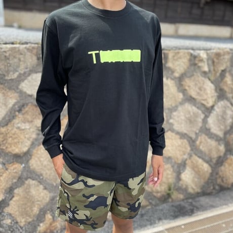 THREE Neon long sleeve(Black)