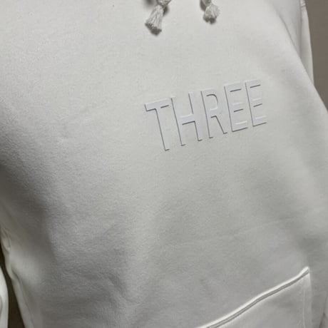 THREE  3D Logo Hoodie
