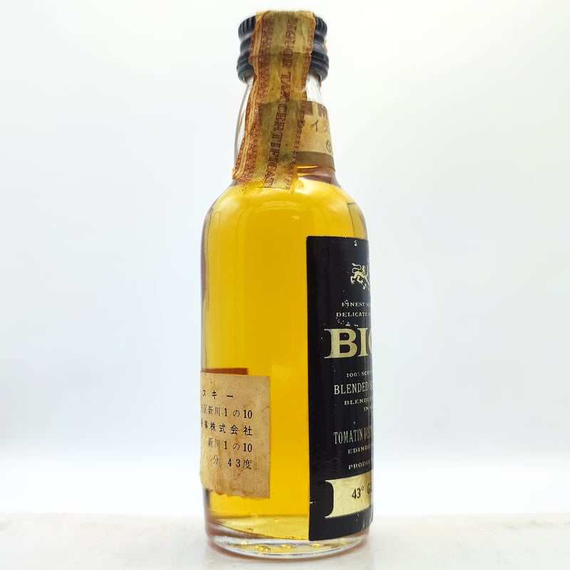 特級 BIG ''T'' FINEST SCOTCH WHISKY DELICATE AND