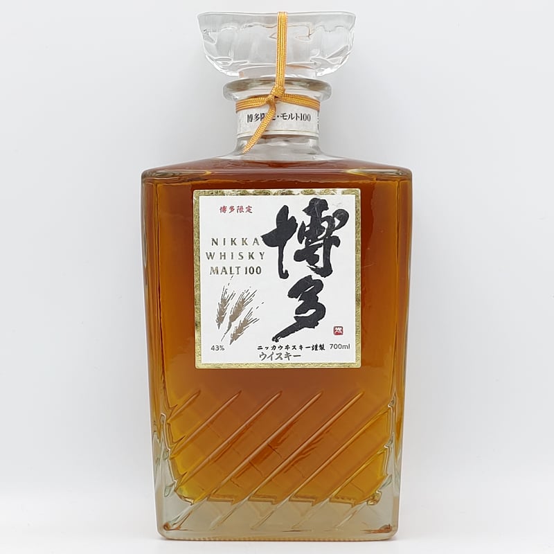 ニッカウヰスキー 博多 モルト100％ ウイスキー NIKKA WHISKY MALT100