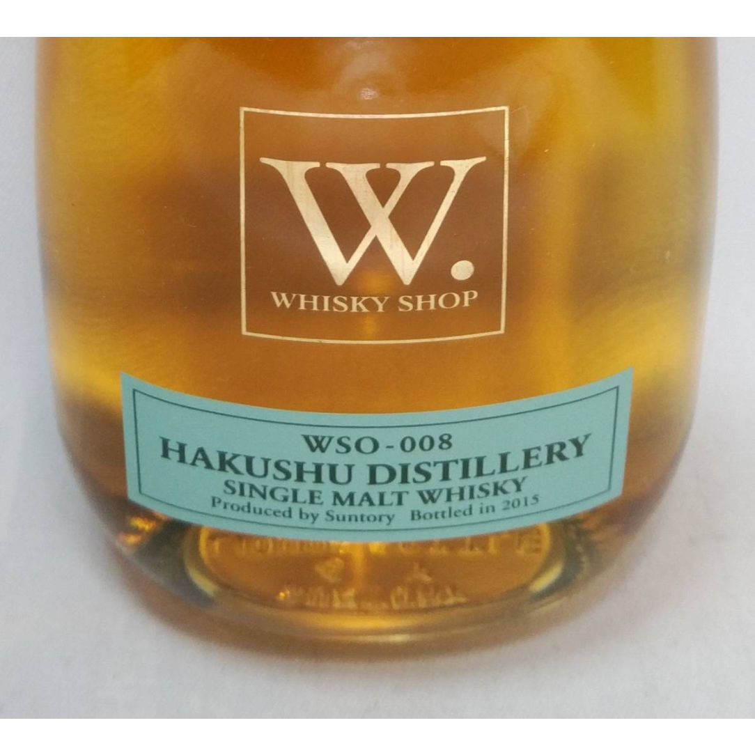 HAKUSHU DISTILLERY SINGLE MALT WHISKY WSO-008 B