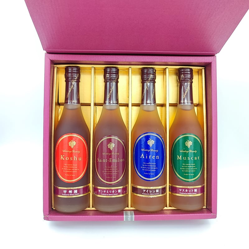 サントリー 特製ブランデー 葡萄品種セット SPECIAL SUNTORY サントリー 特製ブランデー 葡萄品種セット SPECIAL SUNTORY