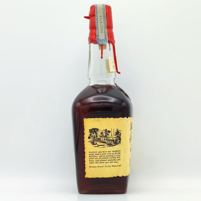 特級 メーカーズマーク Maker's Mark Old Style Sour Mash BO...