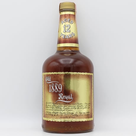 オールド 1889 ロイヤル 12年　Old 1889 Royal 12years old KENTUCKY STRAIGHT BOURBON WHISKEY
