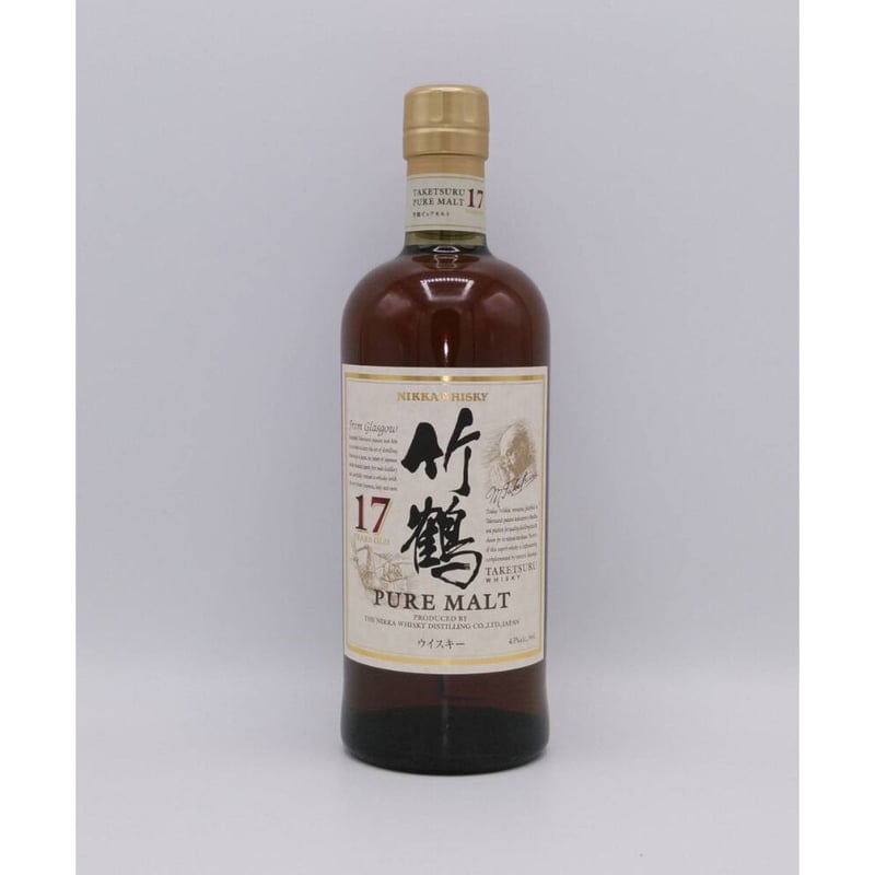 ニッカウヰスキー 竹鶴 17年 ピュアモルト【NIKKA WHISKY TAKETSURU 1...