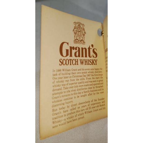 グランツ 21年　GRANT'S 21years old VERY OLDE PREMIUM BLENDED SCOTCH WHISKY Royal Doulton