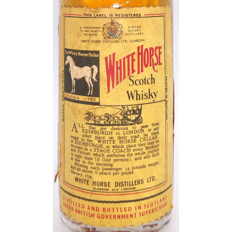 特級 ホワイトホース WHITE HORSE Scotch Whisky 特級 ホワイトホース WHITE HORSE Scotch Whisky