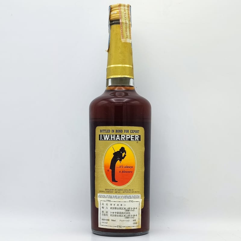 特級 I.Wハーパー 5年 I.W.HARPER 5years old KENTUCKY ST