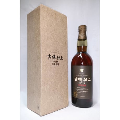 サントリーピュアモルトウイスキー古樽仕上 1991年 竹炭濾過 【SUNTORY PURE MALT WHISKY SHERRY CASK FINISH】