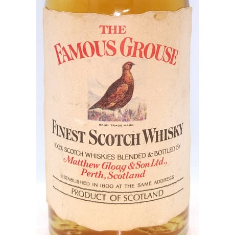 特級 フェイマスグラウス ファイネスト　THE FAMOUS GROUSE FINEST SCOTCH WHISKY