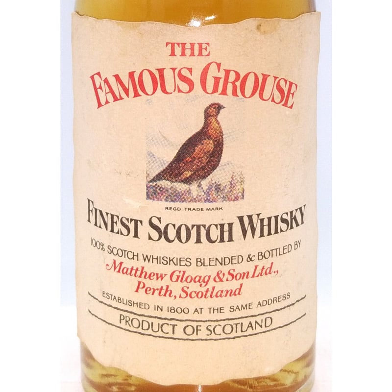 特級 フェイマスグラウス ファイネスト THE FAMOUS GROUSE FINEST SC...