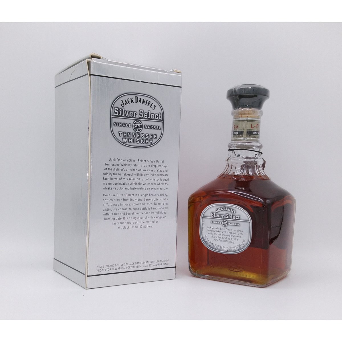 JackDaniel's Silver ジャックダニエル シルバー 古酒 終売品 ジャックダニエル シルバーセレクト JACK DANIEL'S Silver