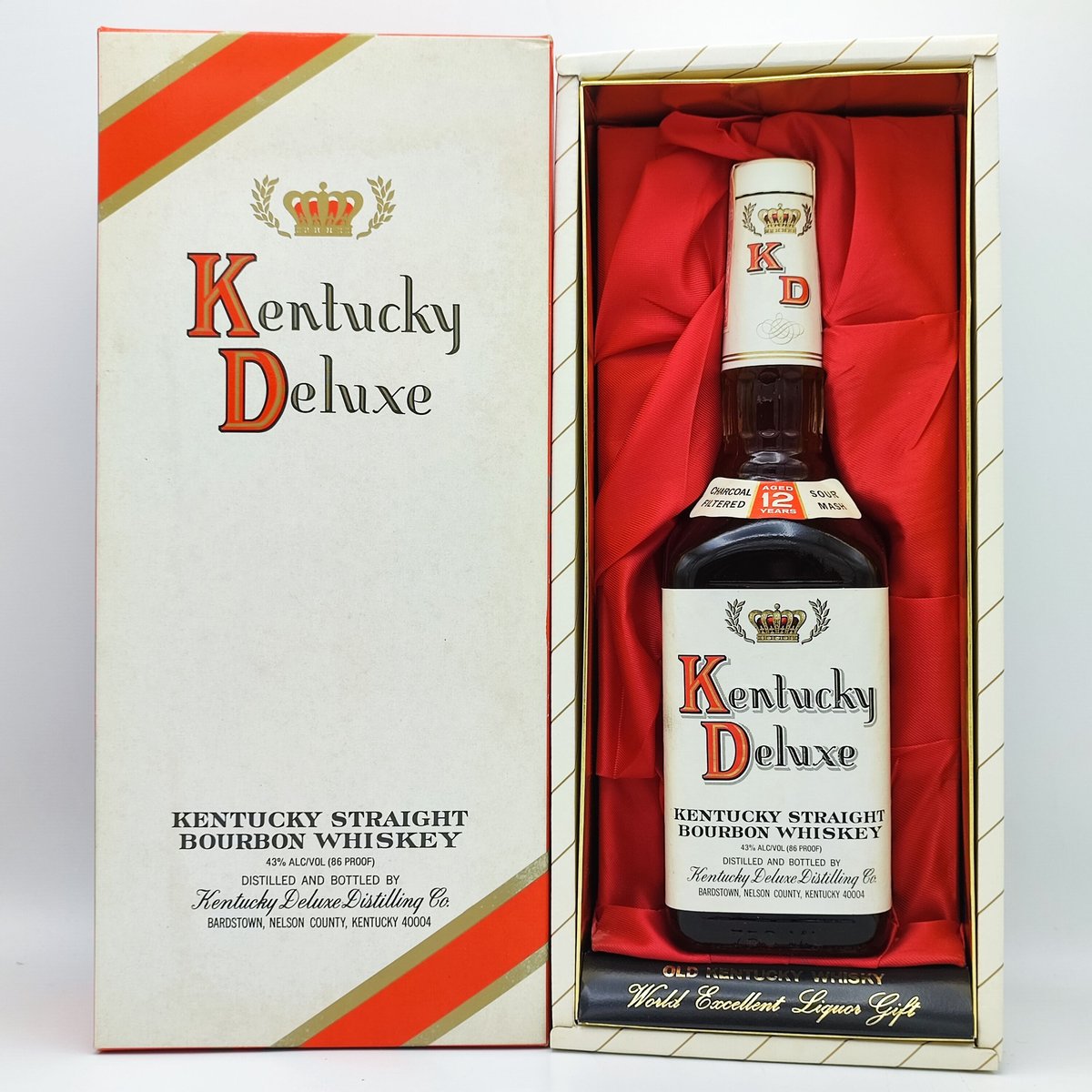 ケンタッキー デラックス 12年 Kentucky Deluxe 12years old CU ケンタッキー デラックス 12年 Kentucky Deluxe 12years old CU