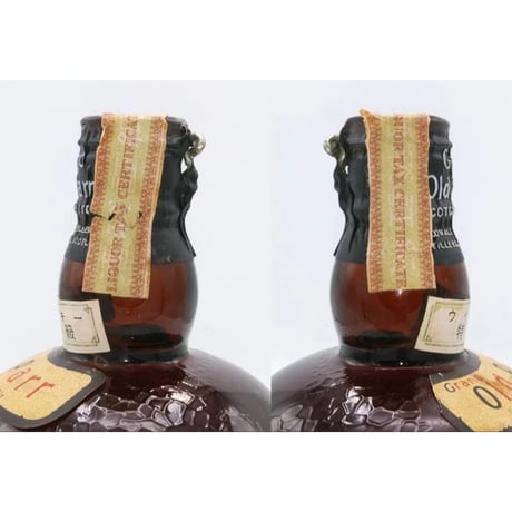 特級 オールドパー デラックス ティンキャップ　Grand Old Parr Deluxe Scotch Whisky REAL ANTIQUE AND RARE OLD Tin Cap