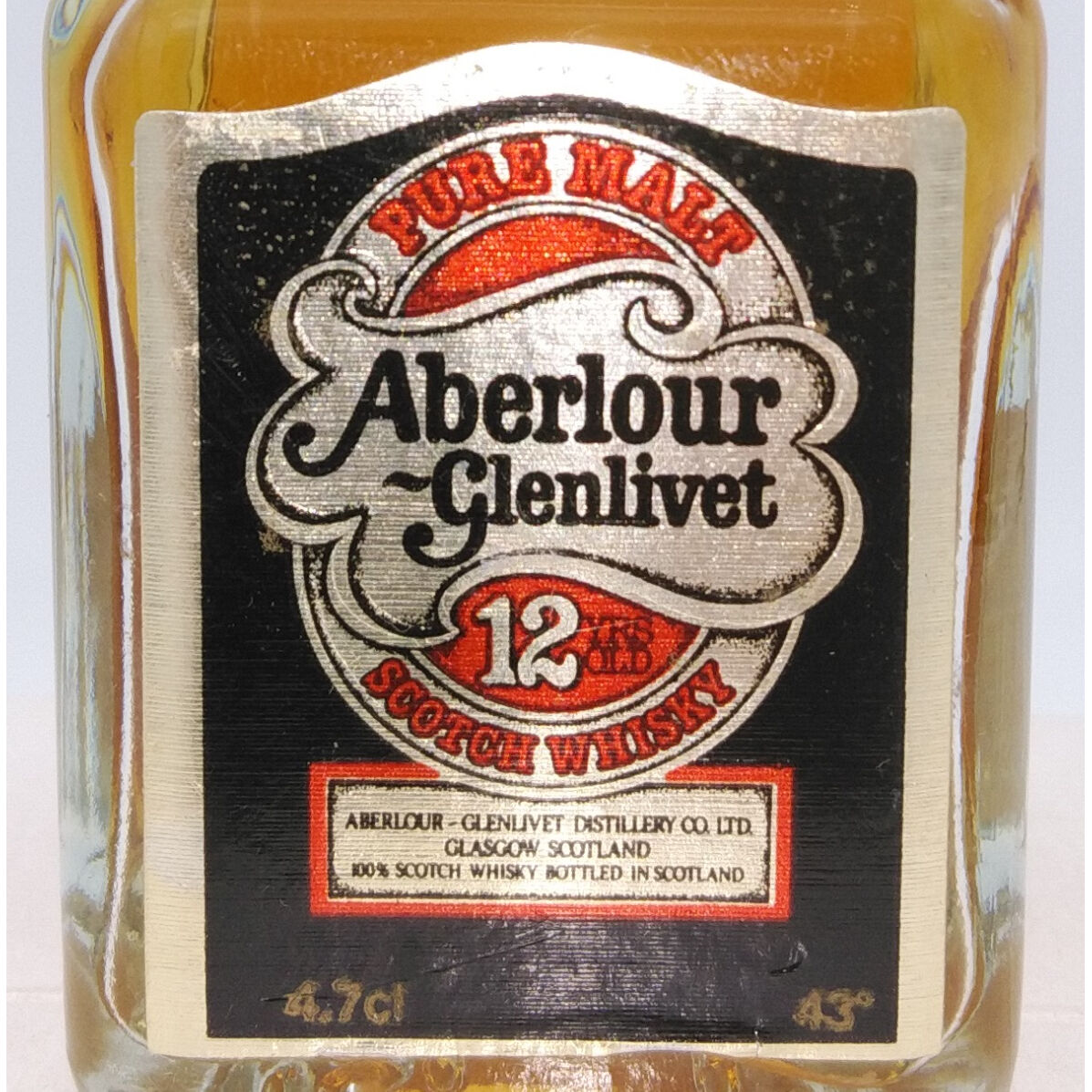 Aberlour Glenlivet アベラワーグレンリベット 12年ウイスキー original