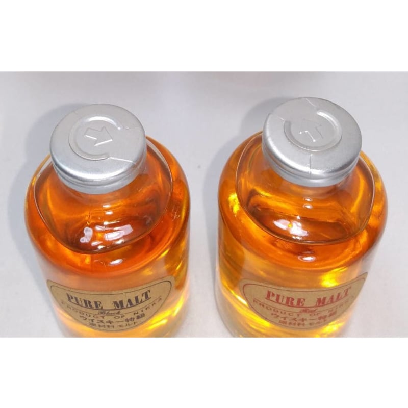 特級 ニッカウヰスキー ピュアモルト 赤＆黒 NIKKA WHISKY PURE MALT B...