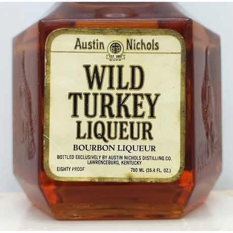 ワイルドターキー バーボン リキュール　Austin Nichols WILD TURKEY BORBON LIQUEUR