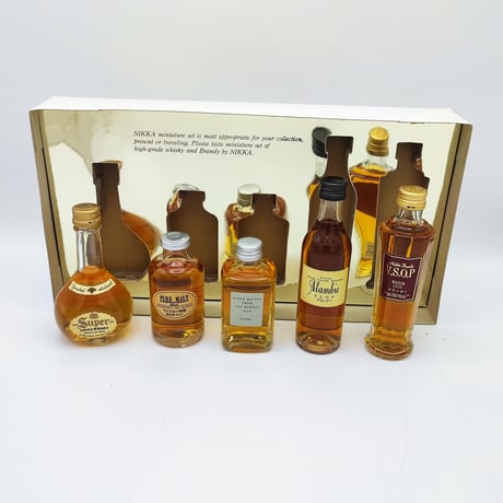 ニッカウヰスキー ミニチュア セット　NIKKA WHISKY Miniature Set