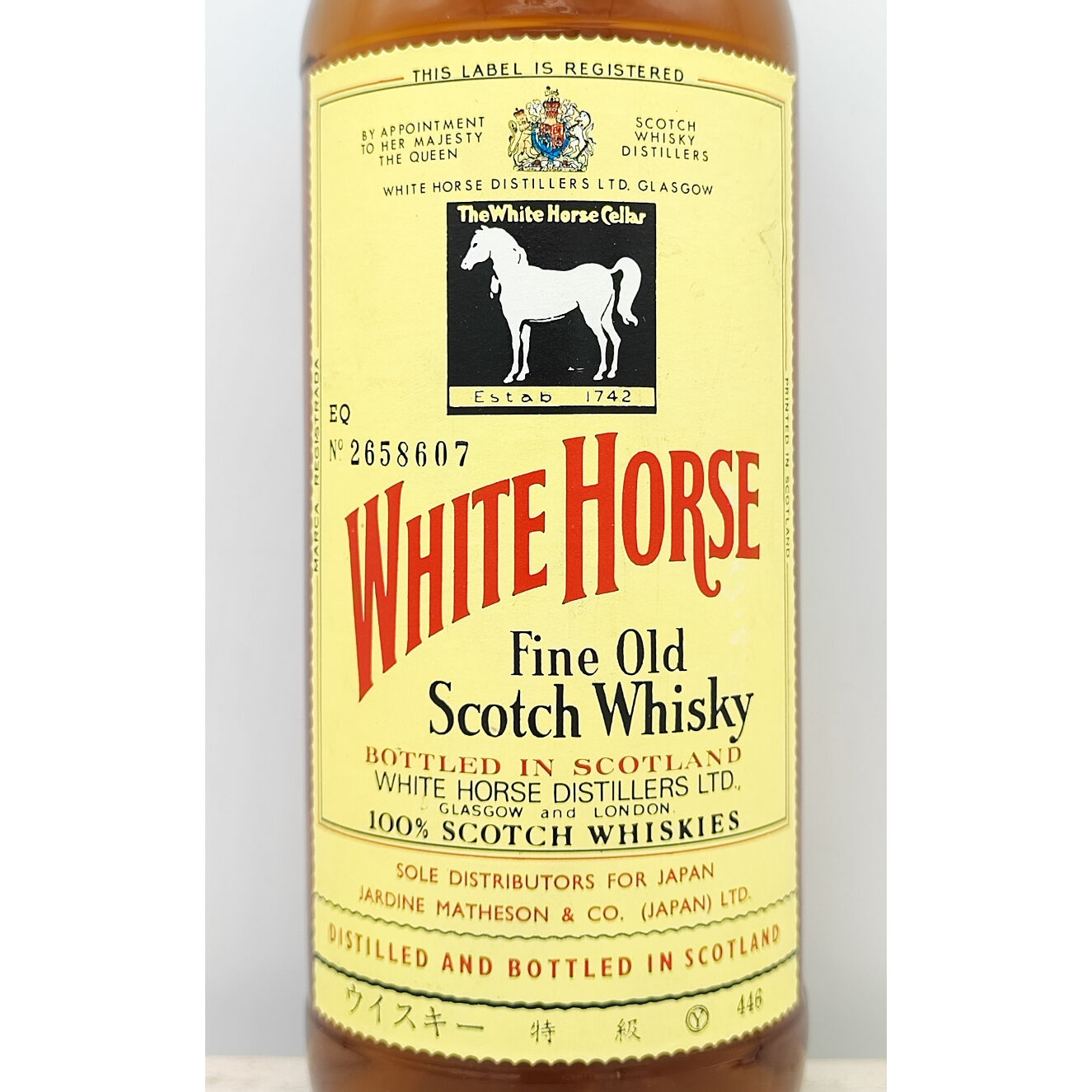 Whitehorse ホワイトホース　７０年代　ウィスキー　ヴィンテージ　特級 original