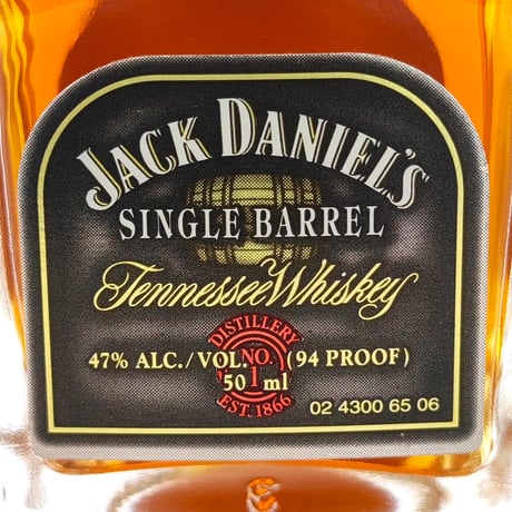 ジャックダニエル シングルバレル　JACK DANIEL'S SINGLE BARREL Tennessee Whiskey