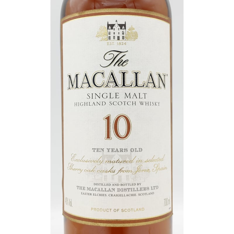 ザ マッカラン 10年 The MACALLAN 10years old SINGLE MAL ザ マッカラン 10年 The MACALLAN 10years old SINGLE MAL