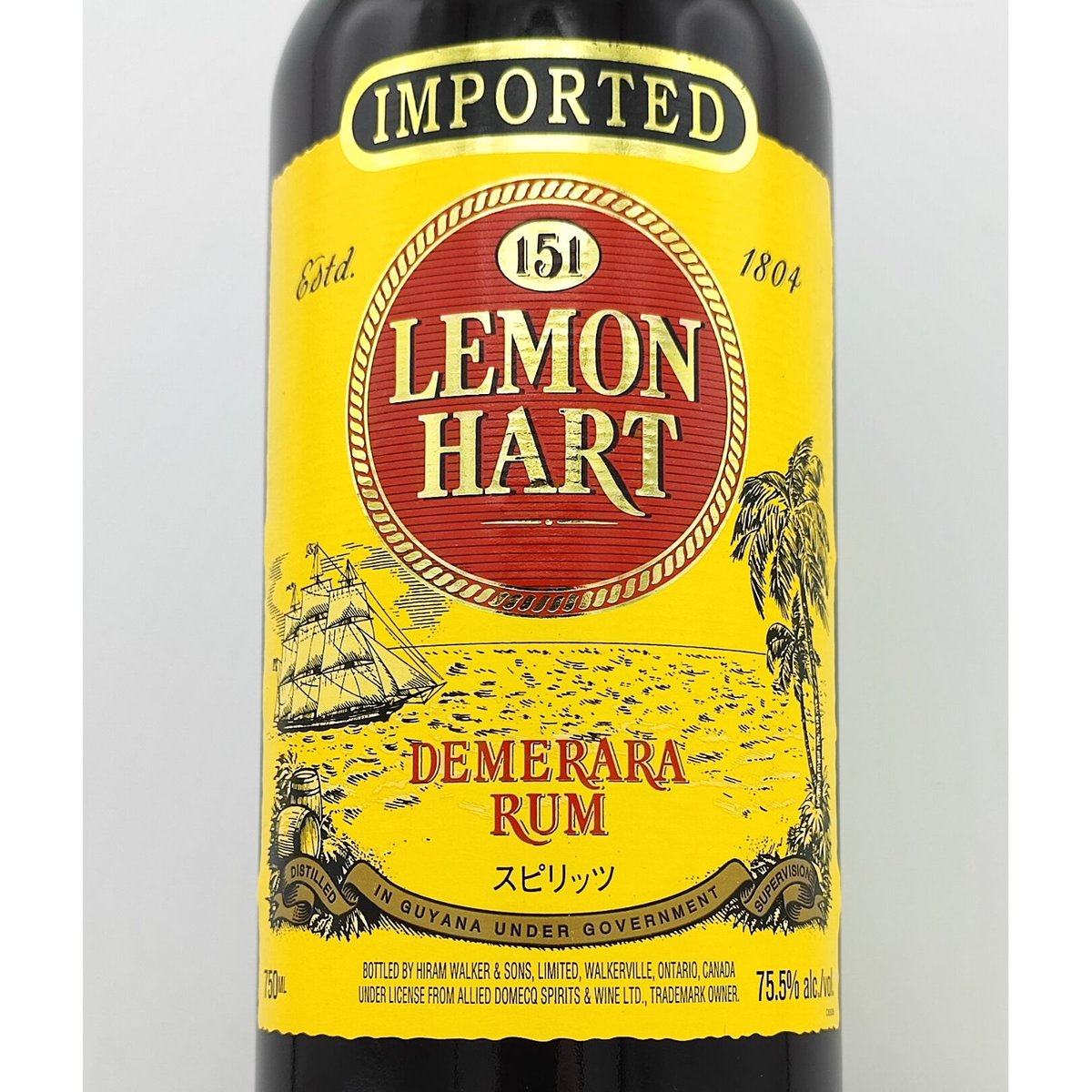 レモンハート 151 デメララ LEMON HART 151 DEMERARA RUM | ノ...