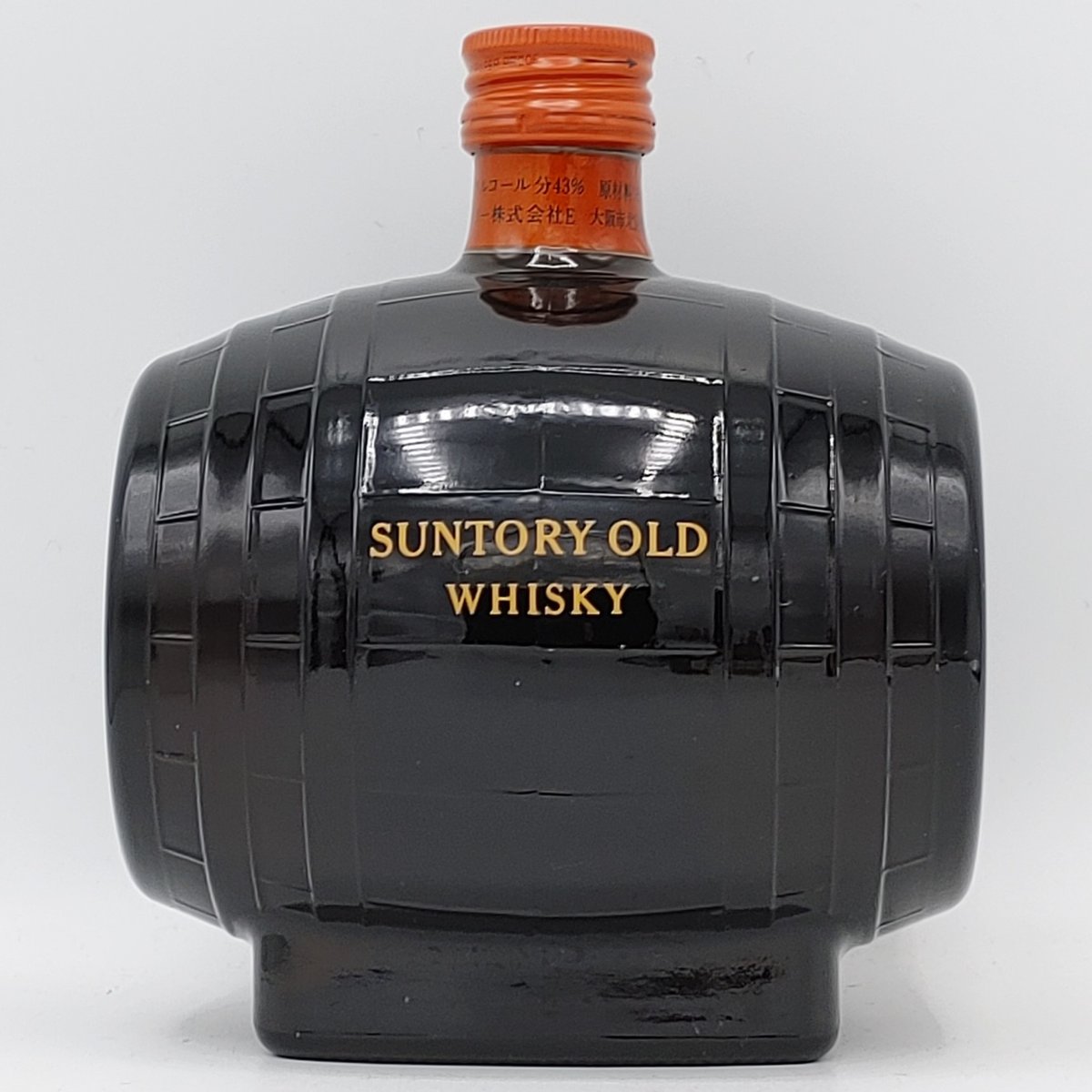 特級 サントリー オールド 樽型 ボトル SUNTORY OLD WHISKY 特級 サントリー オールド 樽型 ボトル SUNTORY OLD WHISKY