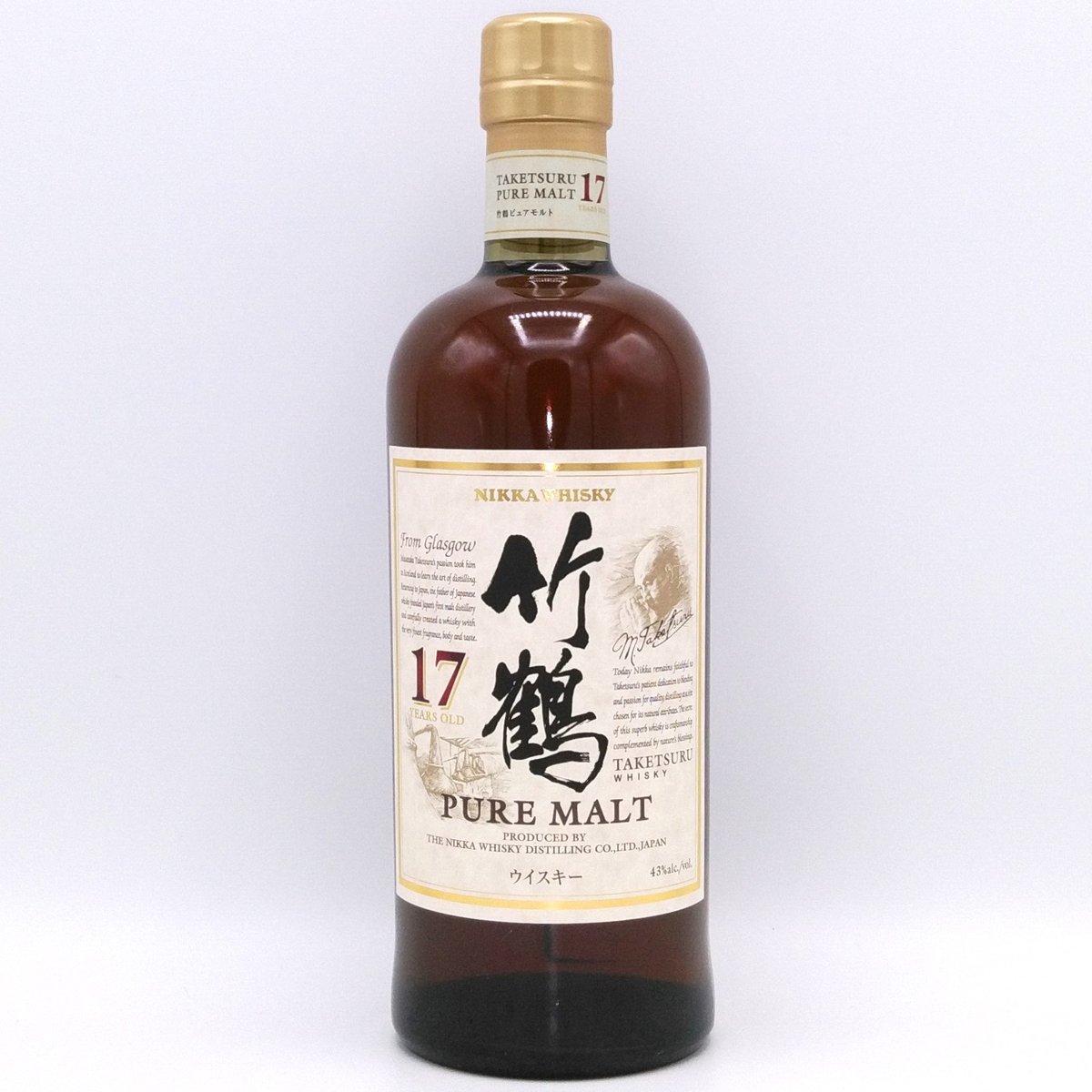 ニッカウヰスキー 竹鶴 17年 ピュアモルト【NIKKA WHISKY ニッカウヰスキー 竹鶴 17年 ピュアモルト【NIKKA WHISKY