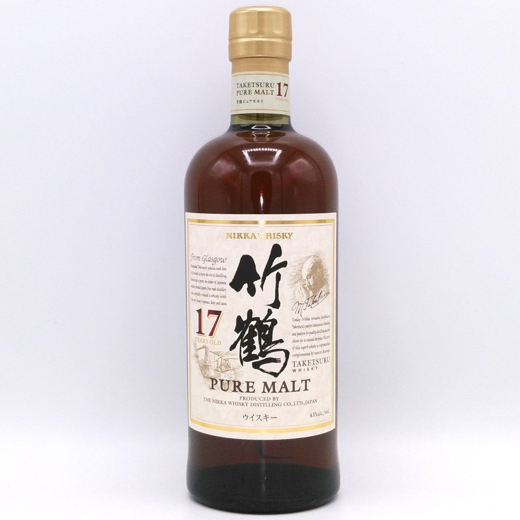 790771/NIKKA 竹鶴 17年 ピュアモルト 700ml 未開封 ニッカウヰスキー 竹鶴 17年 ピュアモルト【NIKKA WHISKY TAKETSURU 1