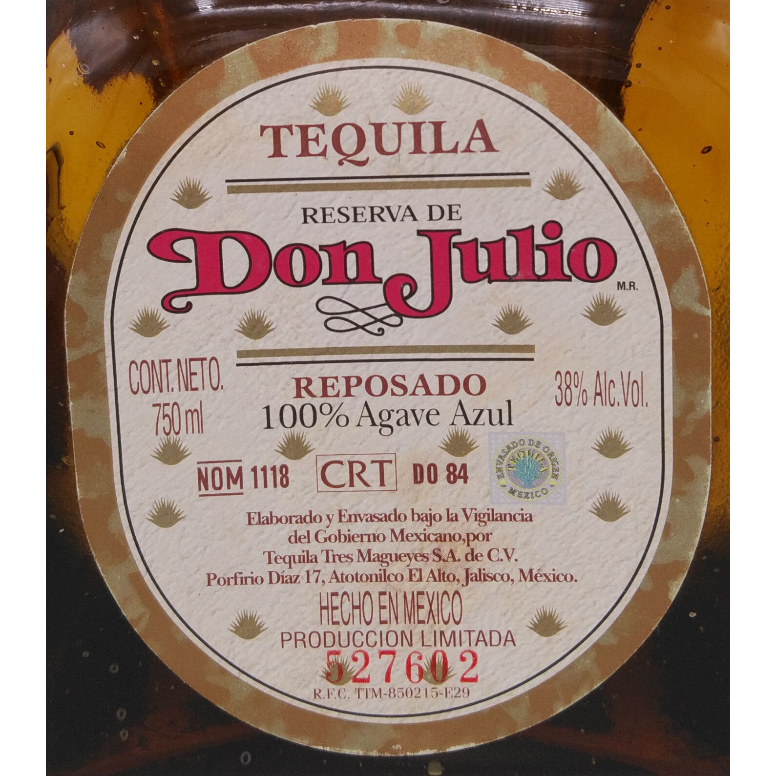 トレス・マゲイヤス ドン・フリオ レポサド tres magueyes Don Julio R