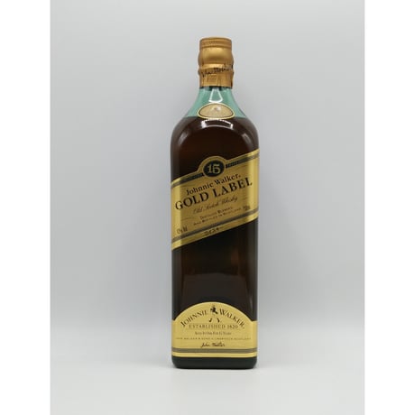 ジョニーウォーカー ゴールドラベル15年　Johnnie Walker GOLD LABEL 15years old Scotch Whisky