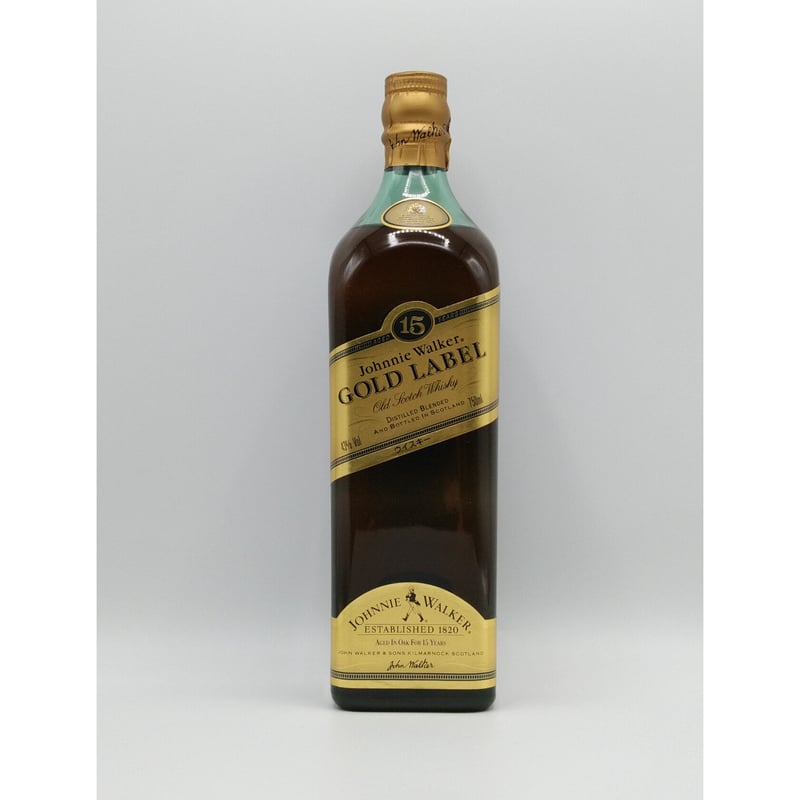 ジョニーウォーカー ゴールドラベル15年 Johnnie Walker GOLD ジョニーウォーカー ゴールドラベル15年 Johnnie Walker GOLD