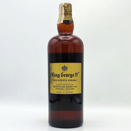 キングジョージ 4世 ティンキャップ　King George Ⅳ OLD SCOTCH WHISKY Tin Cap