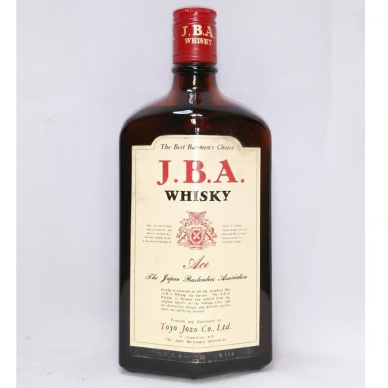 J.B.A. ウイスキー Ace グラス付き 東洋醸造 J.B.A WHISKY Ace The Best Barmen's Choice bottl