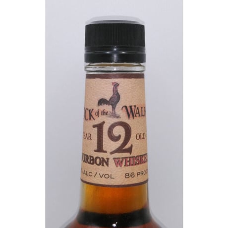COCK of the WALK 12years old THE FAMOUS OLD BRAND BOURBON WHISKEY AGED IN WOOD FOR PERFECTION