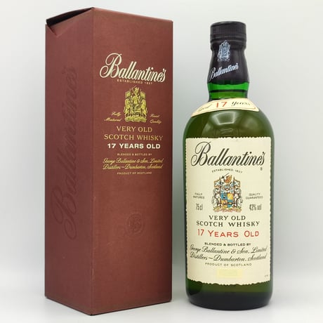 バランタイン 17年　Ballantine's 17years old VERY OLD SCOTCH WHISKY