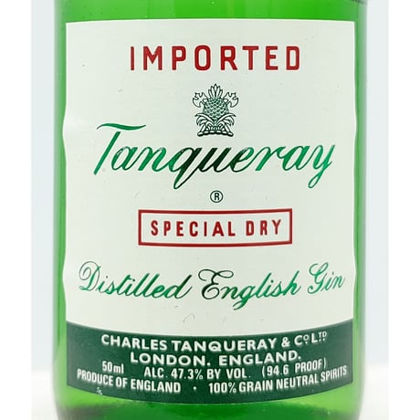 タンカレー スペシャルドライ ジン　Tanqueray SPECIAL DRY English Gin