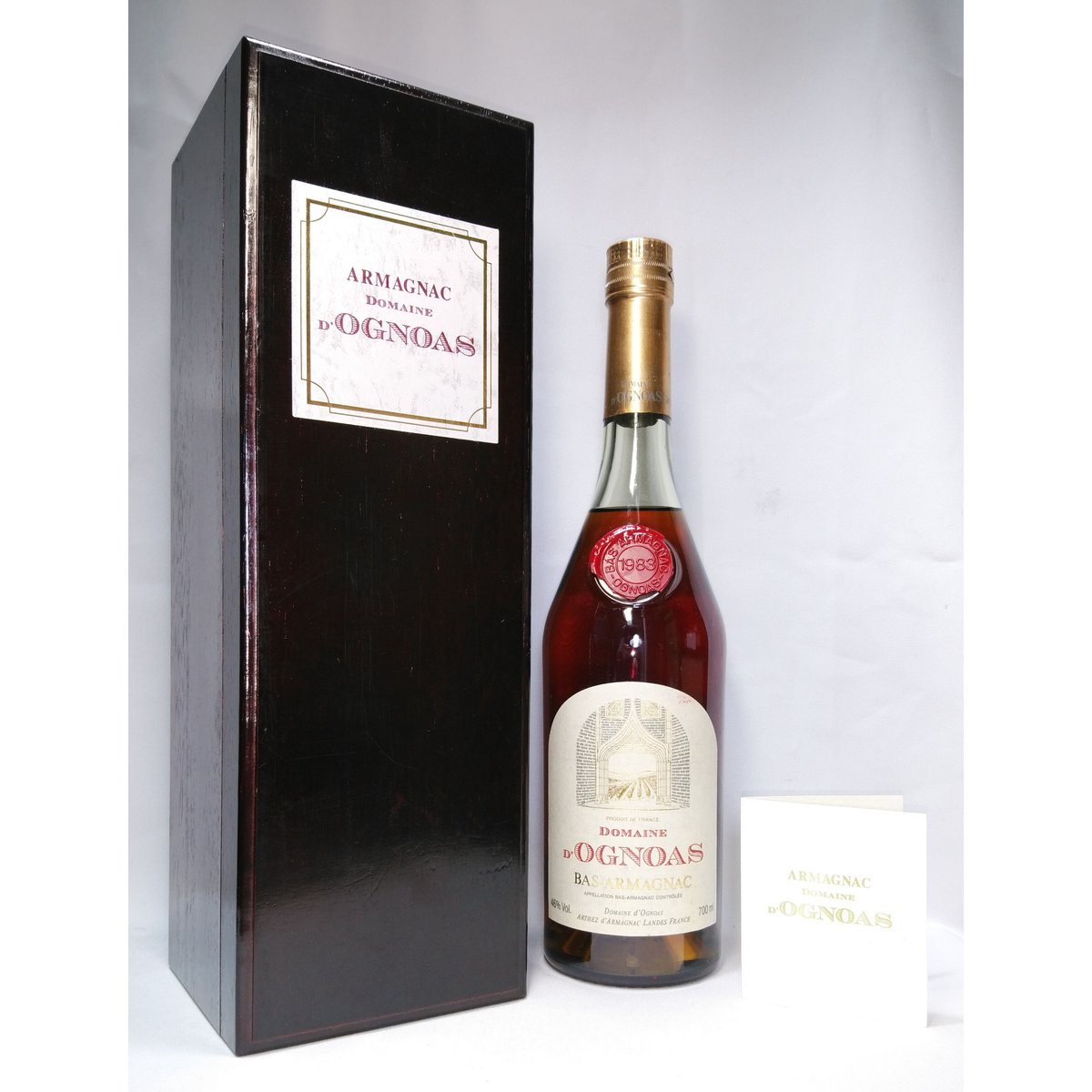 ドメーヌ オニオアス（オニョアス） 1983 バ アルマニャック DOMAINE D