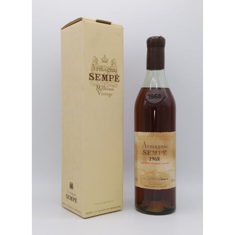 アルマニャック サンペ 1968　Armagnac SEMPE 1968-1987